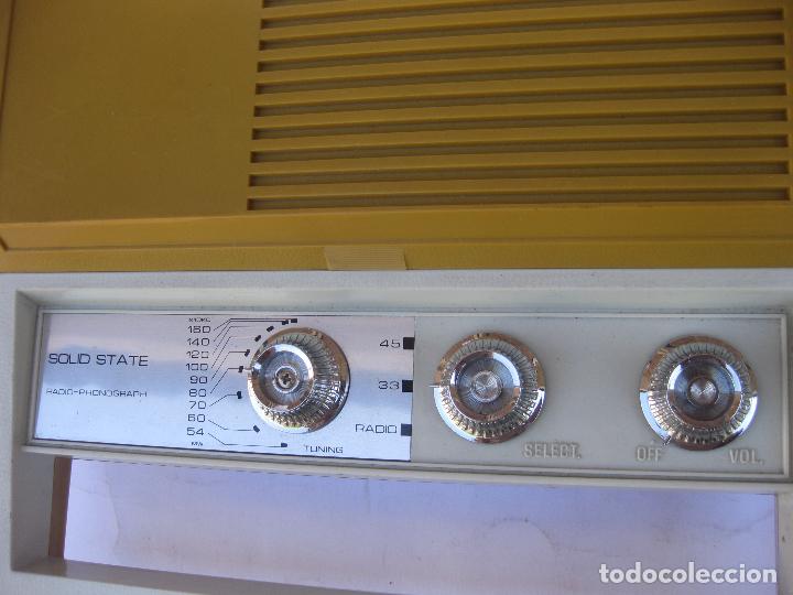 Radios antiguas: TOCADISCOS + RADIO - PICK UP - VINTAGE - PHILIPS - Foto 3