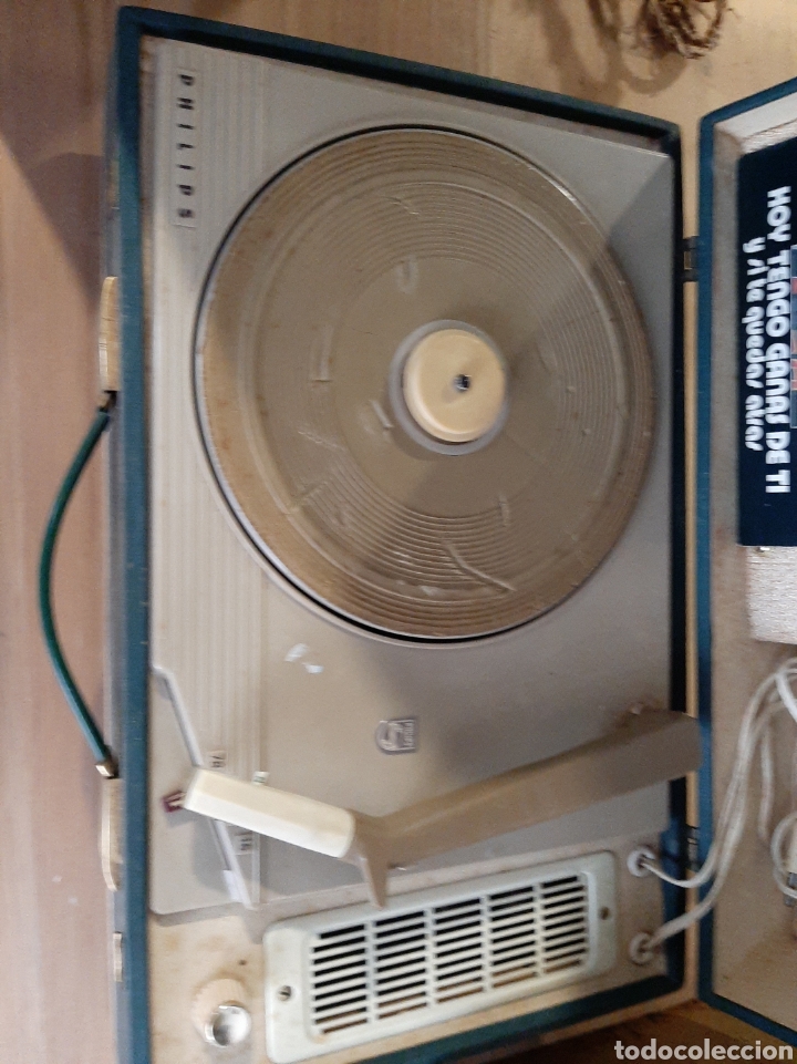 Radios antiguas: Philips tocadiscos singles revisar - Foto 2