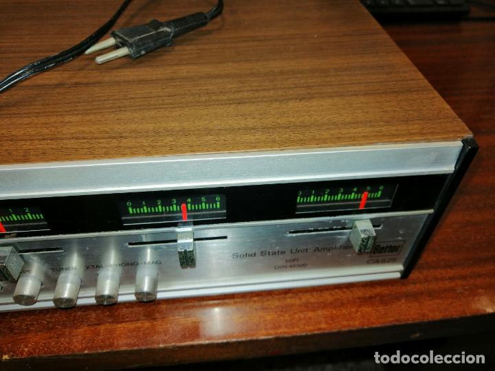 Radios antiguas: Amplificador Bettor CA 525 - Foto 3