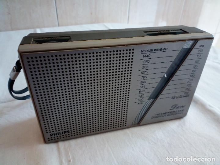 Radios antiguas: 10-ANTIGUA RADIO PHILIPS D1026, funciona. - Foto 4