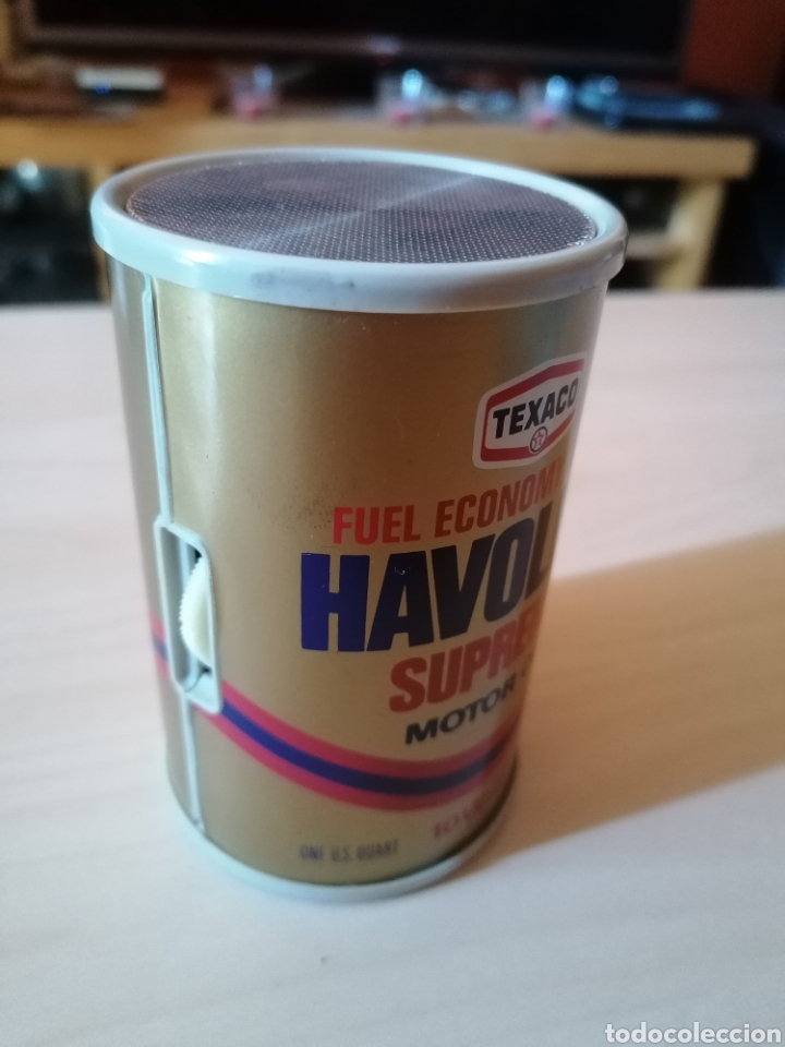 Radios antiguas: Antigua radio transistor TEXACO HAVOLINE - Foto 4