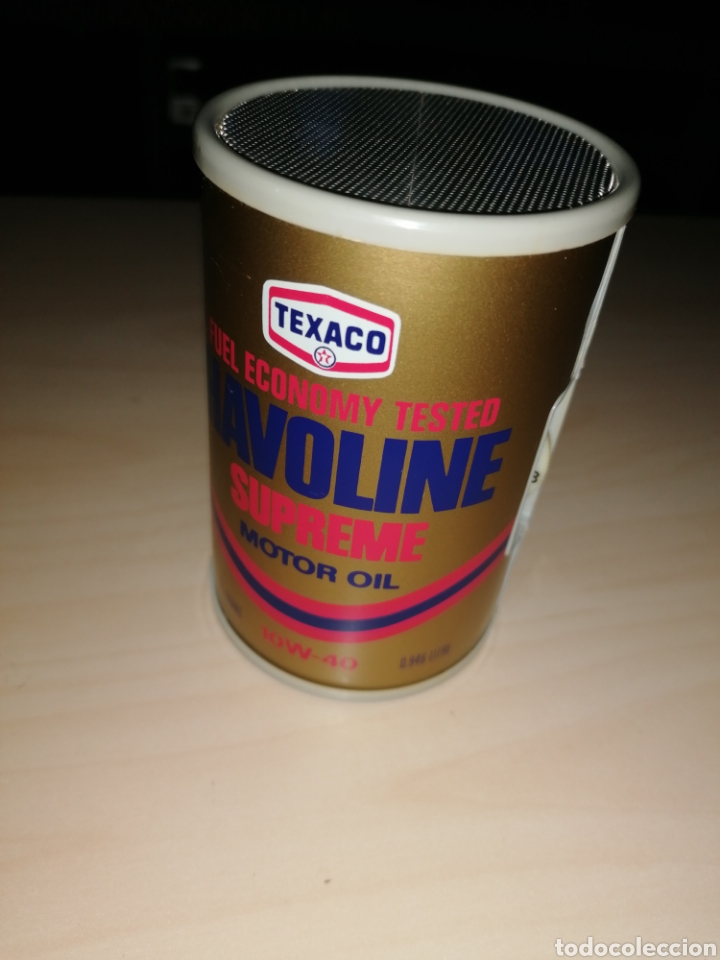 Radios antiguas: Antigua radio transistor TEXACO HAVOLINE - Foto 1