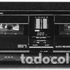 Radios antiguas: DOBLE PLETINA (CASSETE DECK) TECHNICS. RS X390