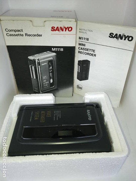 Grabadora Cassette Sanyo M1118 Completa Con Caj Comprar Radios Transistores Y Pick Ups En 7437