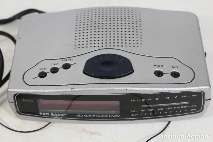 Radios antiguas: pro basic - Radio digital con alarma, pantalla LED - Foto 5