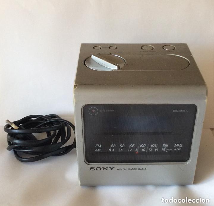 sony icf-c11w,radio reloj despertador, años 80 - Compra venta en