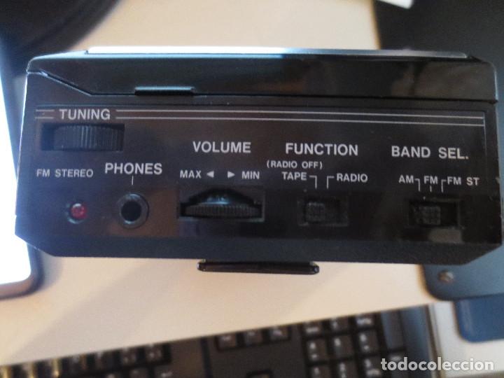 Radios antiguas: radio cassette. walkman.sanyo - Foto 3