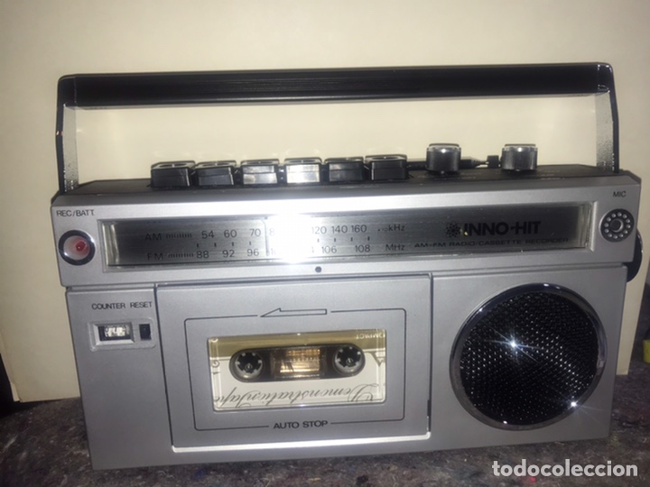 Radios antiguas: Radio cassette INNO-HIT - Foto 1