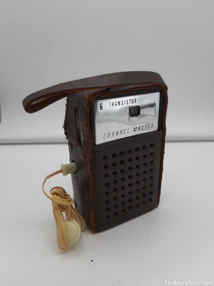 Radios antiguas: Master Corp. 6 Transistor 6502 con funda y auricular - Foto 1