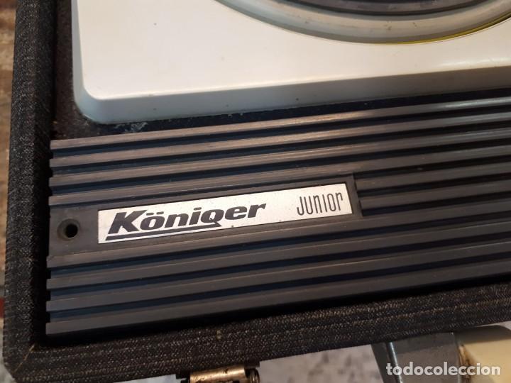 Radios antiguas: Tocadiscos Koniger Junior - Foto 4