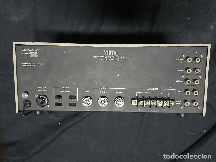 Radios antiguas: AMPLIFICADOR VIETA - Foto 3