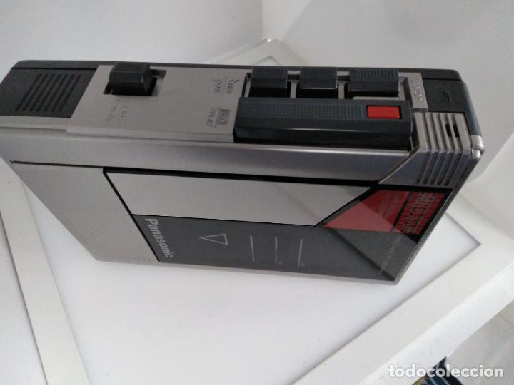 Radios antiguas: PANASONIC RQ-345 Mini Cassette Recorder Player - Foto 4