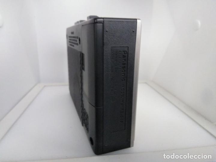 Radios antiguas: PANASONIC RQ-345 Mini Cassette Recorder Player - Foto 7