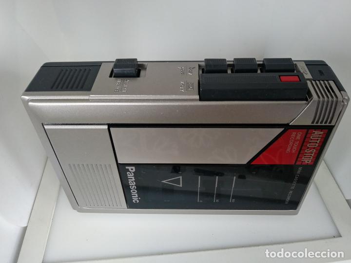 Radios antiguas: PANASONIC RQ-345 Mini Cassette Recorder Player - Foto 4