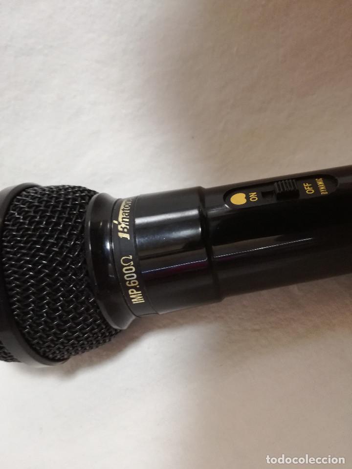 Radios antiguas: MICROFONO MIC BINATONE IMP.600 (FUNCIONANDO) - Foto 3
