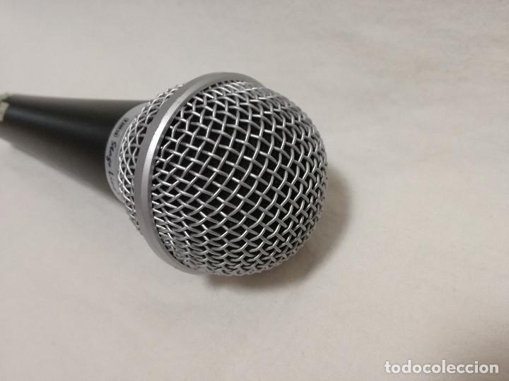 Radios antiguas: MICROFONO MIC IMG STAGE LINE DYNAMIC (FUNCIONANDO) - Foto 4
