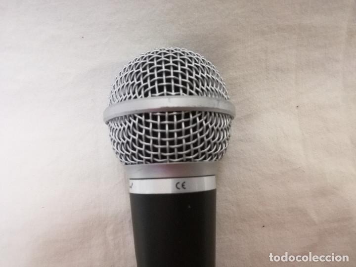 Radios antiguas: MICROFONO MIC IMG STAGE LINE DYNAMIC (FUNCIONANDO) - Foto 8