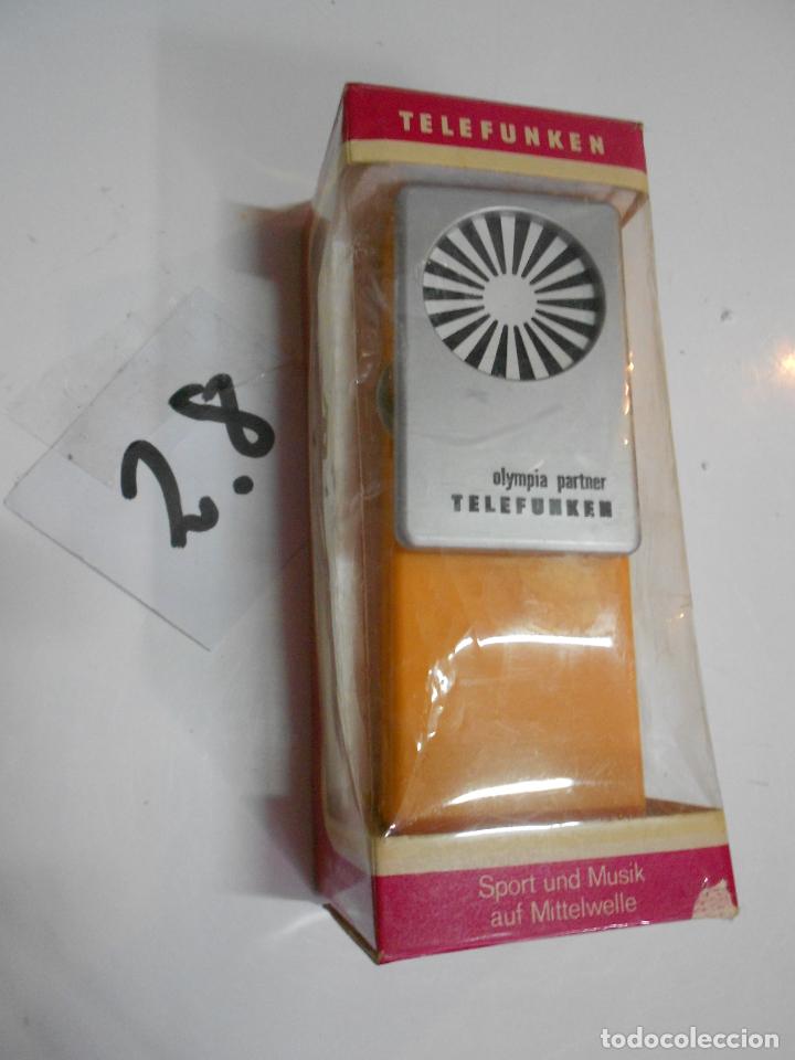 Radios antiguas: OLYMPIA PARTNER TELEFUNKEN NUEVO EN SU CAJA IMPECABLE - Foto 1