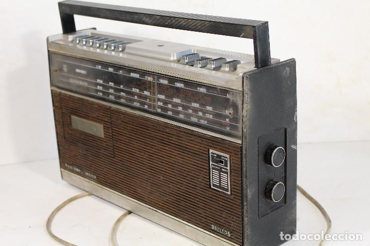 Radios antiguas: philips radiorecorder radiocassette - Foto 4