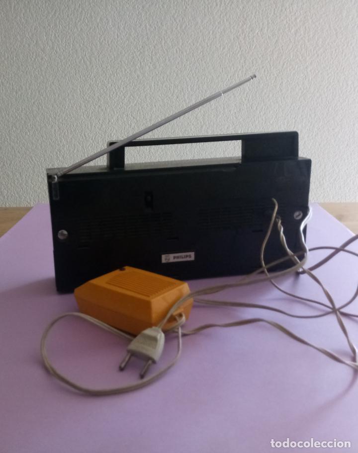 Radios antiguas: AM FM 10 TRANSISTOR PHILIPS - FUNCIONA - Foto 10