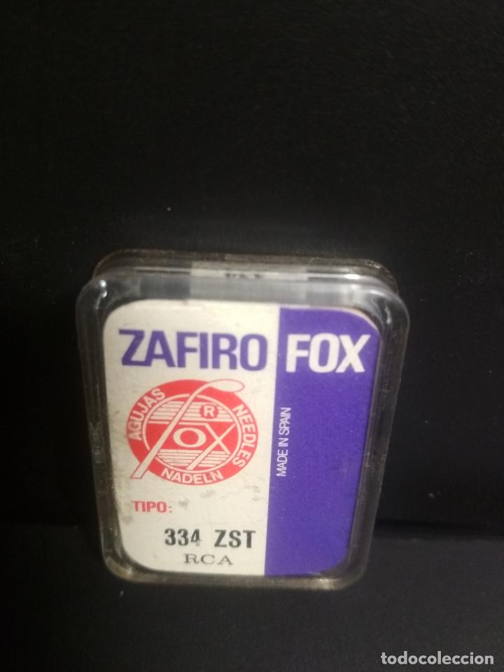 Radios antiguas: Aguja Tocadiscos - ZAFIRO FOX 334 ZST RCA - Foto 2