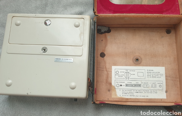 Radios antiguas: Antiguo transistor Panasonic National Taperecorder - Foto 6