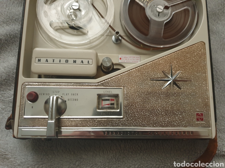 Radios antiguas: Antiguo transistor Panasonic National Taperecorder - Foto 3
