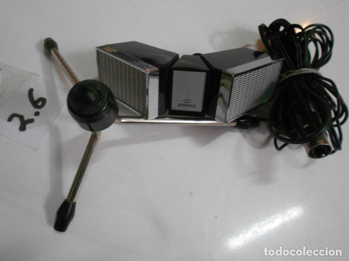 Radios antiguas: ANTIGUOS ALTAVOCES CON TRIPODE EN STEREO - Foto 2