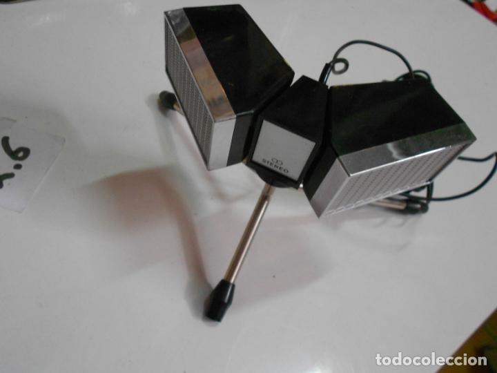 Radios antiguas: ANTIGUOS ALTAVOCES CON TRIPODE EN STEREO - Foto 3