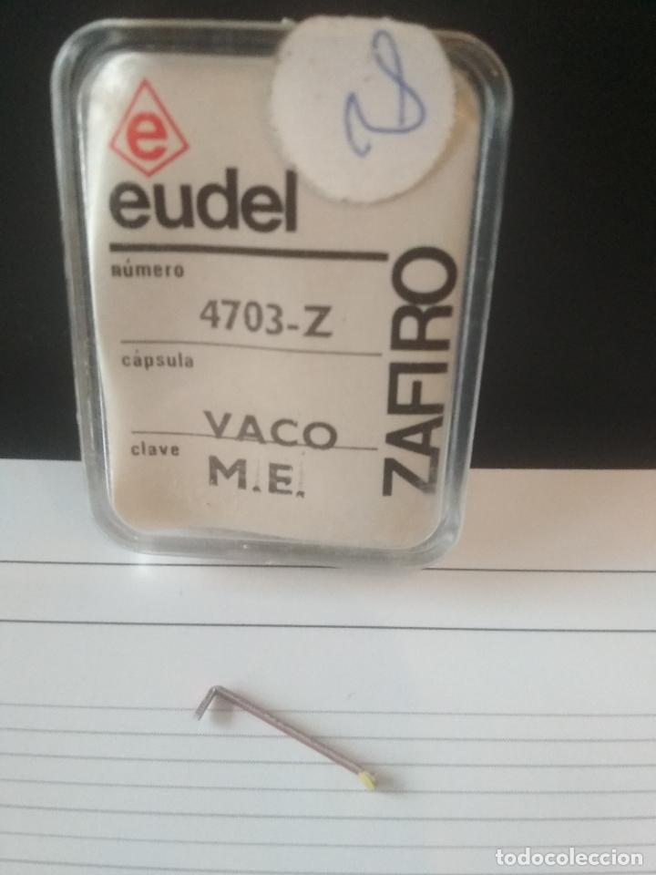 Radios antiguas: AGUJA EUDEL ZAFIRO 4703-Z VACO M.E SIN USO - Foto 1