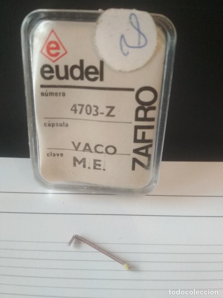 Radios antiguas: AGUJA EUDEL ZAFIRO 4703-Z VACO M.E SIN USO - Foto 1