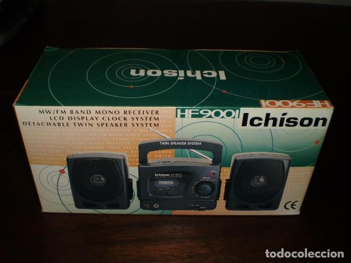 Radios antiguas: RADIO RELOJ MINI NUEVO - ICHISON HF 9001 - Foto 2