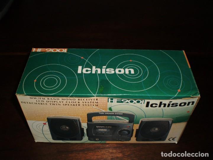 Radios antiguas: RADIO RELOJ MINI NUEVO - ICHISON HF 9001 - Foto 3