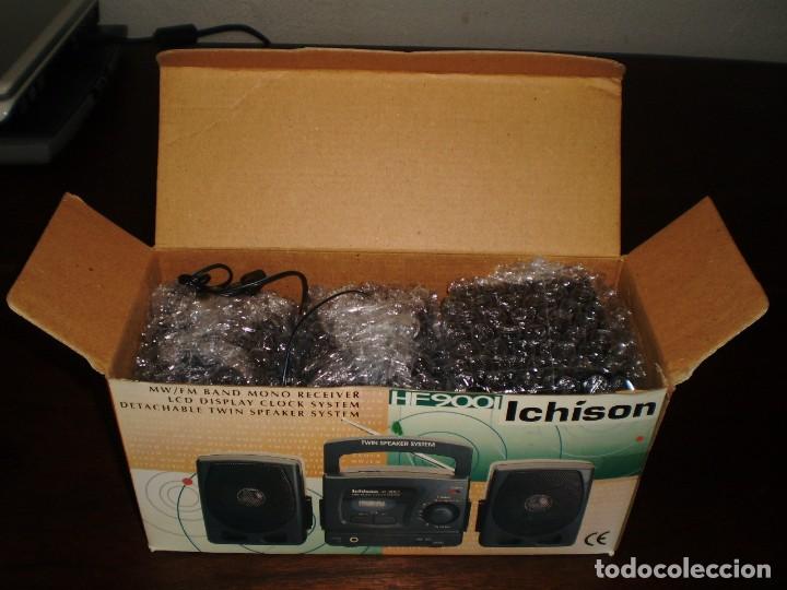 Radios antiguas: RADIO RELOJ MINI NUEVO - ICHISON HF 9001 - Foto 5