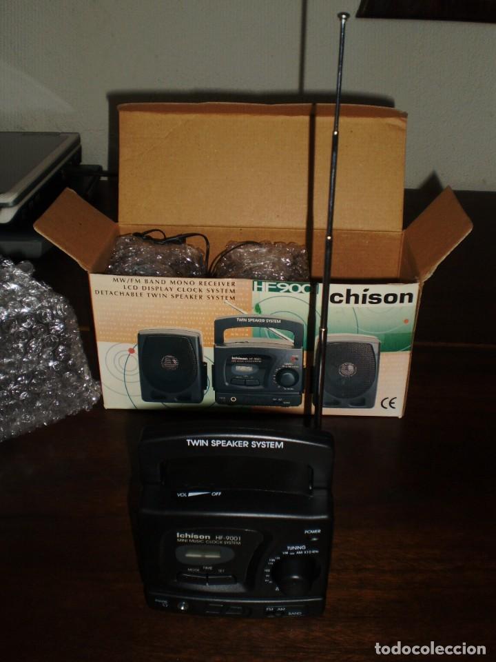 Radios antiguas: RADIO RELOJ MINI NUEVO - ICHISON HF 9001 - Foto 8