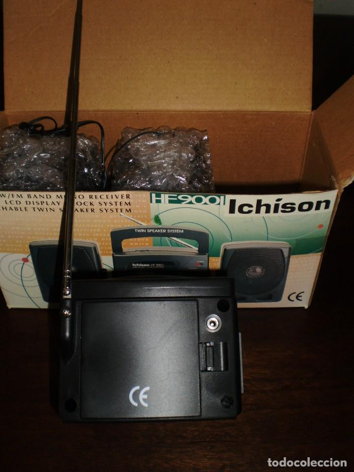Radios antiguas: RADIO RELOJ MINI NUEVO - ICHISON HF 9001 - Foto 10