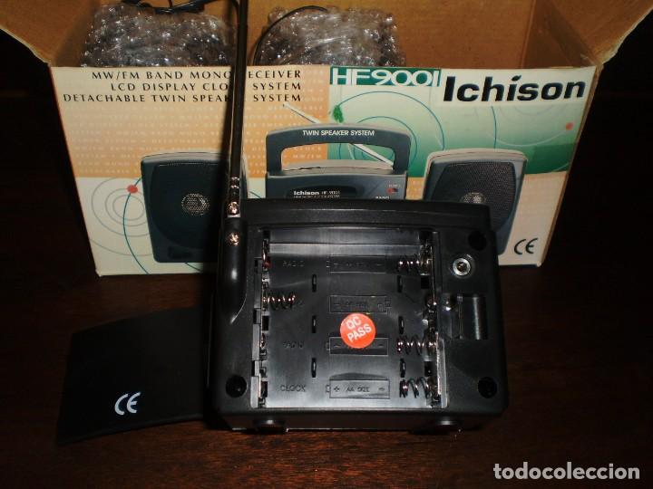Radios antiguas: RADIO RELOJ MINI NUEVO - ICHISON HF 9001 - Foto 11