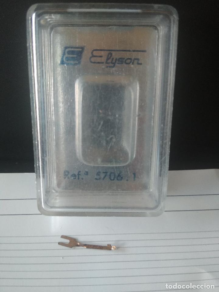 Radios antiguas: AGUJA TOCADISCOS ELYSON - REF 5706 1 - sin uso COMPATIBLE - Foto 1