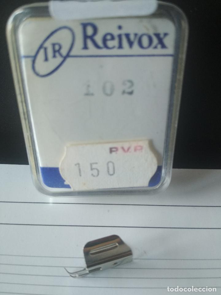 Radios antiguas: AGUJA TOCADISCOS IR REIVOX REF 102 SIN USO - Foto 1