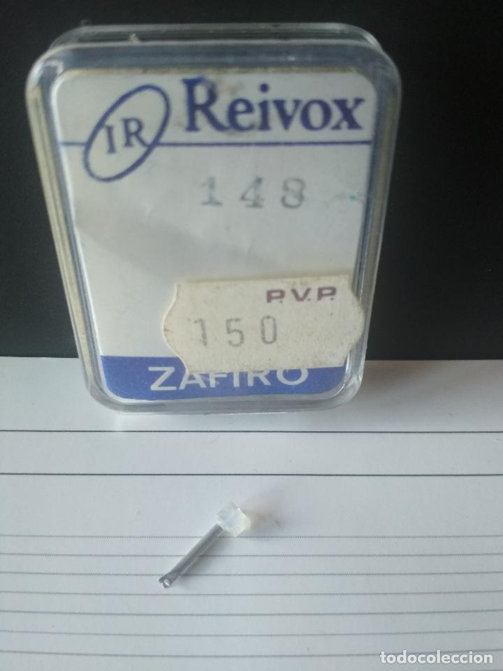 Radios antiguas: AGUJA TOCADISCOS IR REIVOX REF 148 SIN USO - Foto 1