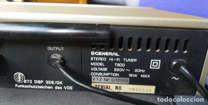 Radios antiguas: Radio m&oacute;dulo marca General - Foto 3