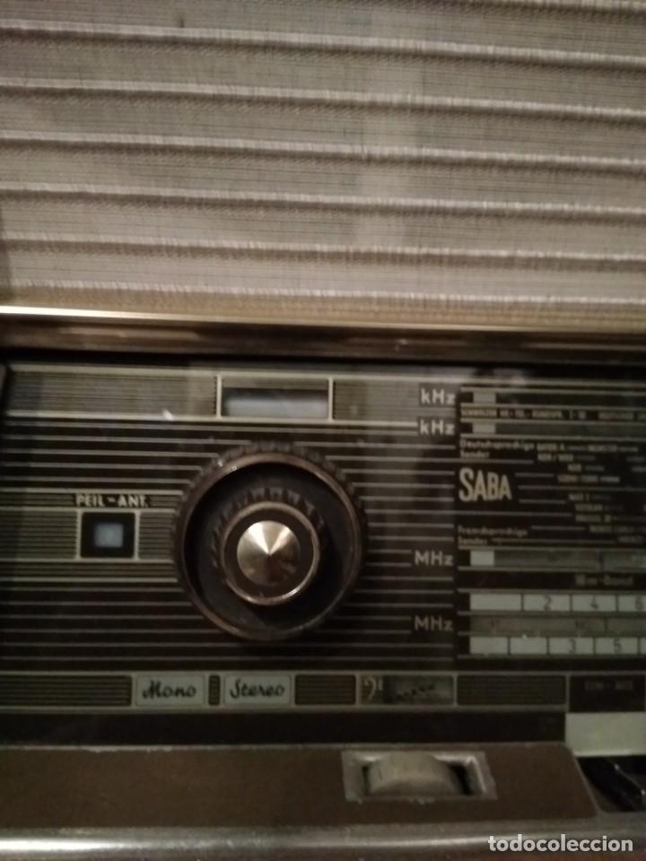 Radios antiguas: RADIO - TOCADISCOS A&Ntilde;OS 50 - 60 DE LA CASA SABA - Foto 15