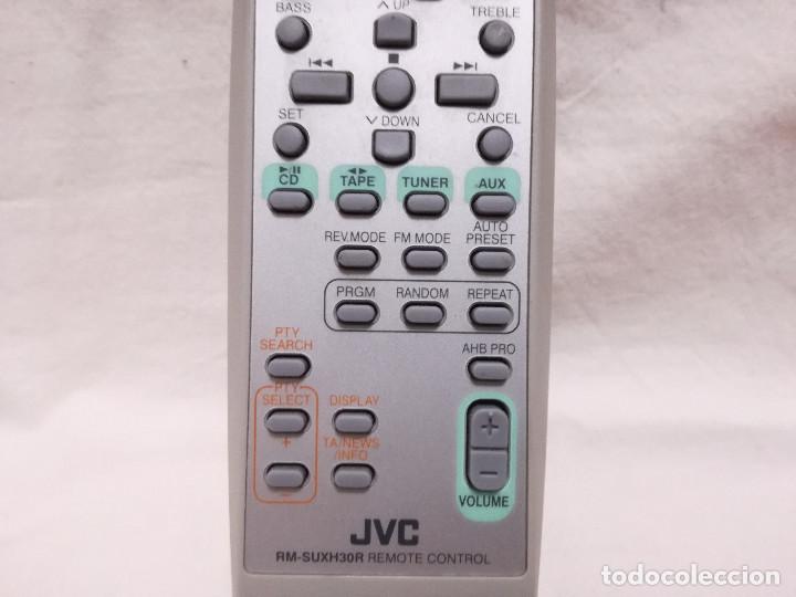Radios antiguas: MANDO A DISTANCIA - JVC RM-SUXH30R (FUNCIONANDO) - Foto 7