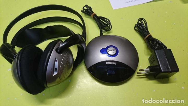 Radios antiguas: AURICULARES INALAMBRICOS PHILIPS HC212 - Foto 1