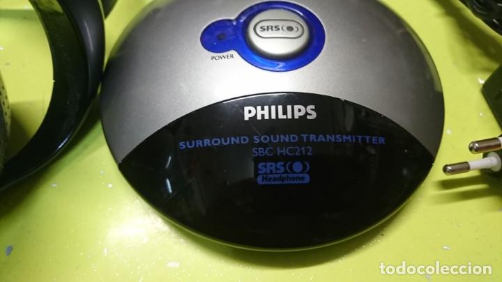 Radios antiguas: AURICULARES INALAMBRICOS PHILIPS HC212 - Foto 2