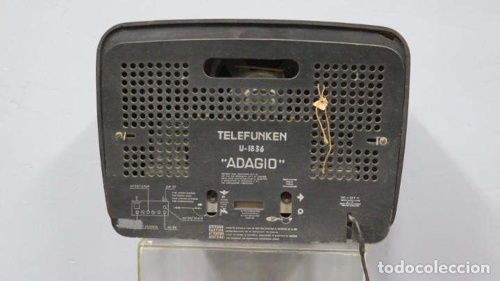 Radios antiguas: RADIO TELEFUNKEN ADAGIO - Foto 7