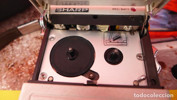 Radios antiguas: MICROGRABADORA DE BOLSILLO SHARP RD-100X - Foto 35