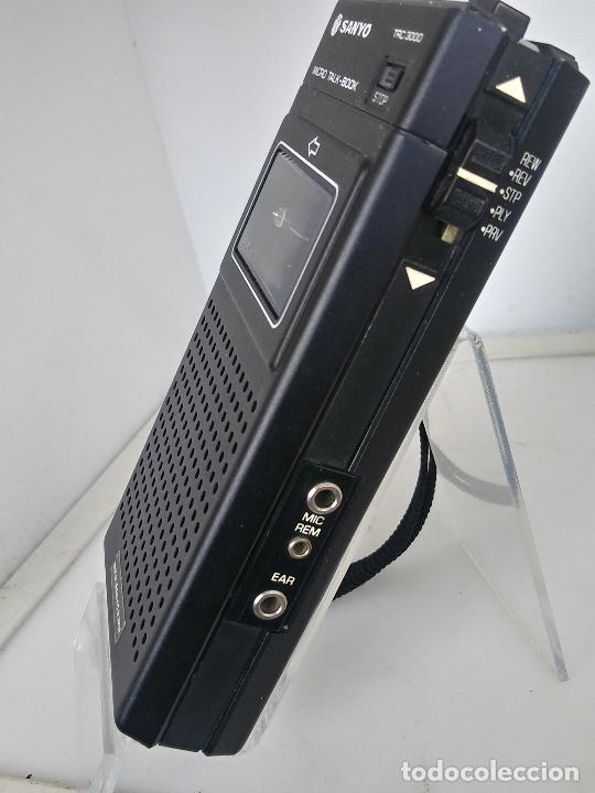 Radios antiguas: MINI GRABADORA SANYO TRC 3000 - Foto 3