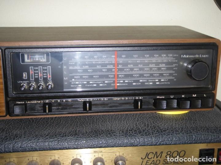 Radios antiguas: RADIO SABA MAINAU DE LUXE COMO NUEVA FUNCIONANDO PERFECTA - Foto 3