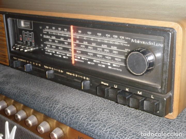 Radios antiguas: RADIO SABA MAINAU DE LUXE COMO NUEVA FUNCIONANDO PERFECTA - Foto 7